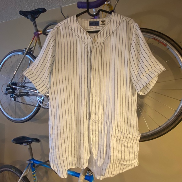 Blue Blue Japan Baseball Shirt - Picture 1 of 2